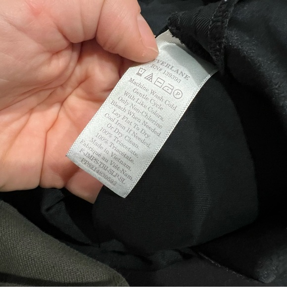 Everlane The Japanese GoWeave Slip Jumpsuit Black - Picture 9 of 10